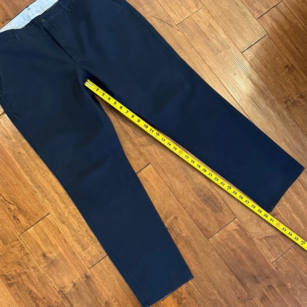 Bonobos Navy Blue Slim Tapered Fit Chinos Pants Sz 38x32 - Picture 9 of 12
